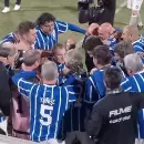 (Videos) Los ídolos y jugadores actuales de Godoy Cruz inauguraron el Gambarte con un partido especial