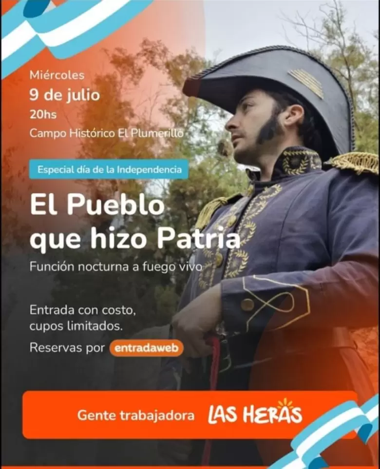 Funci�n "el pueblo que hizo patria"