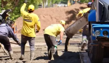 Luj�n de Cuyo: reducci�n de calzada en Besares por trabajos de agua y cloacas de AYSAM