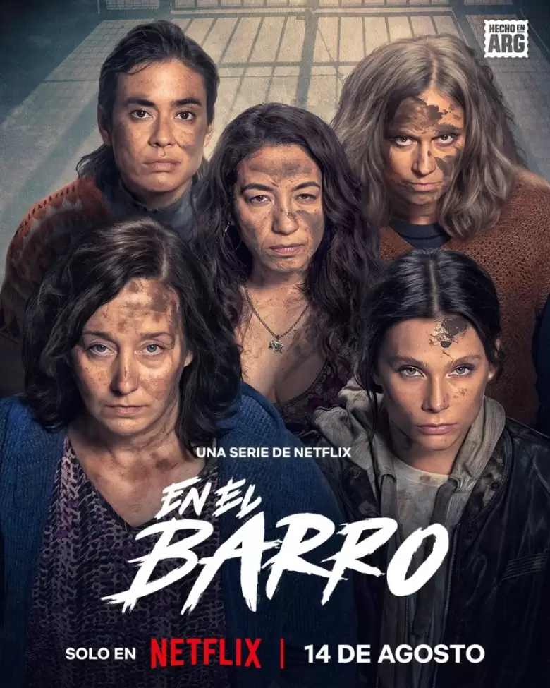 en el barro