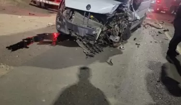 choque fatal en Rivadavia