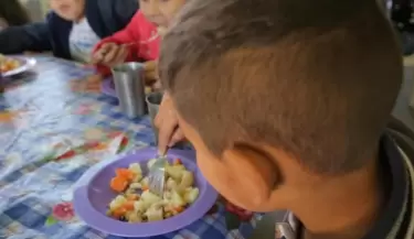ni�os alimentaci�n