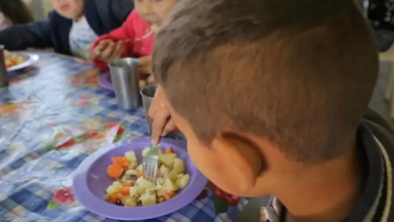 ni�os alimentaci�n