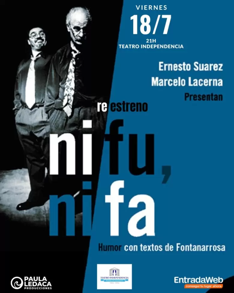 flyer ni fu ni fa teatro independencia