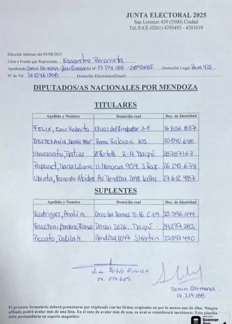 diputados peronistas