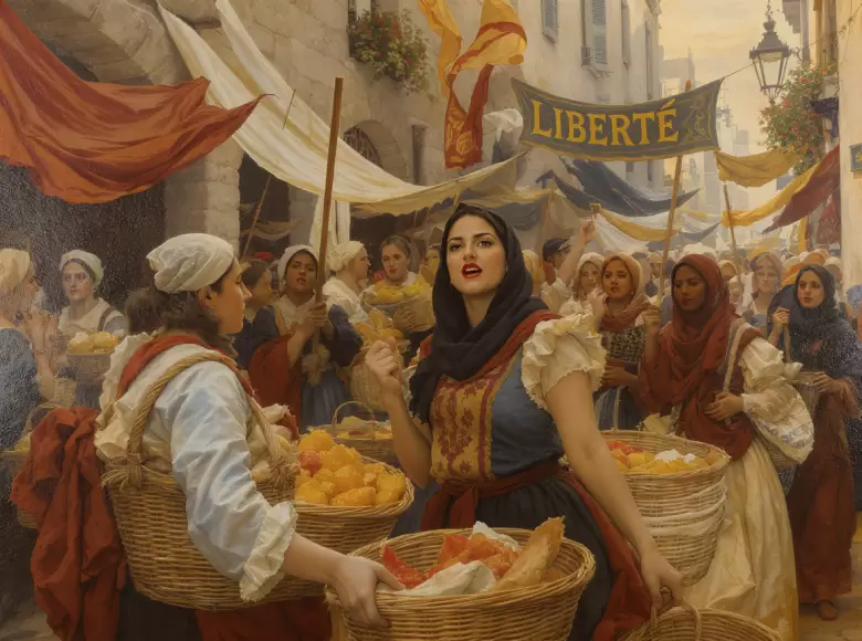 mujeres de la revolucion francesa