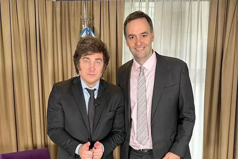 Milei y adorni