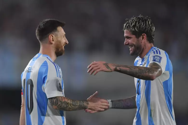 messi y de paul