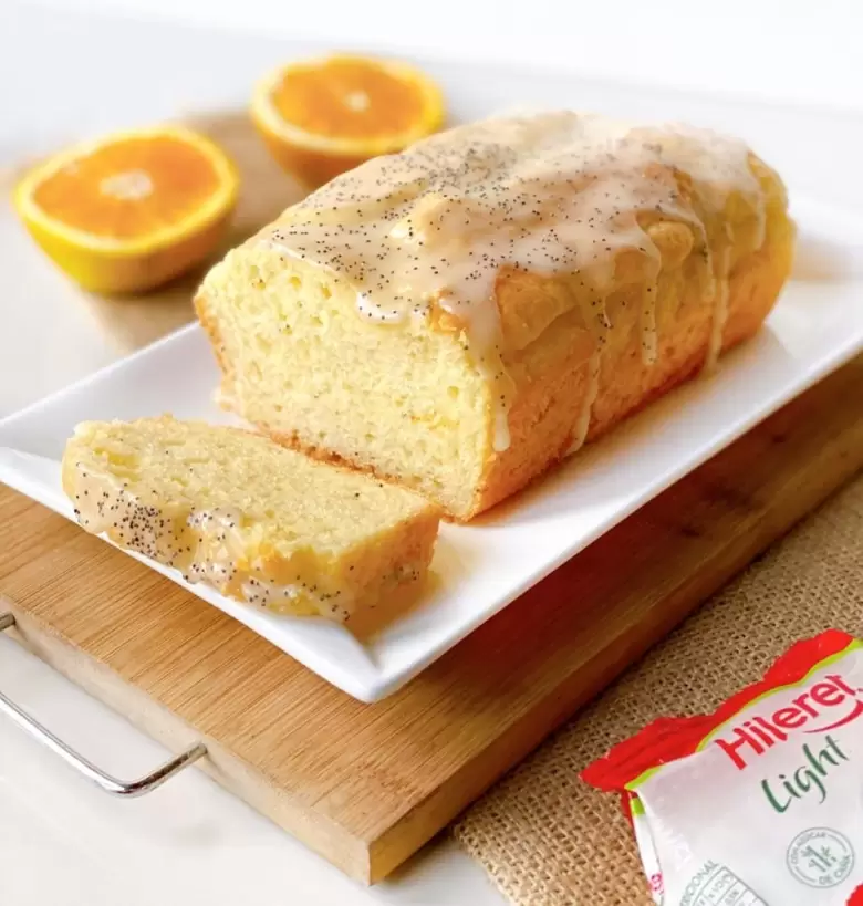 budín de naranja