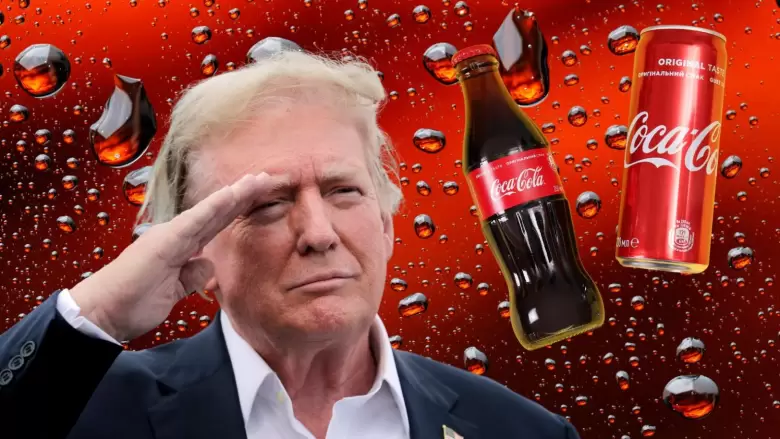 coca cola trump