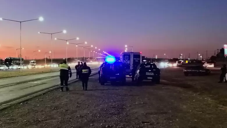 accidente en el Acceso Este