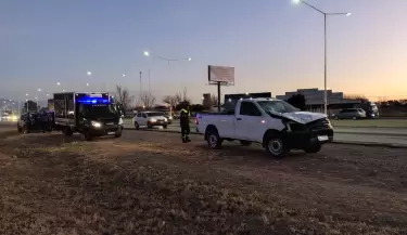 accidente en el Acceso Este