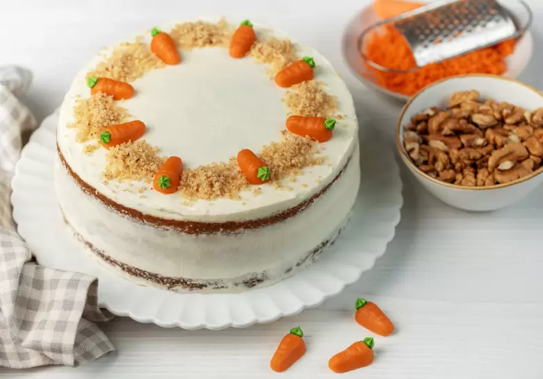tarta dulce de zanahorias