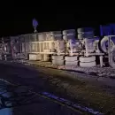 Volc� un cami�n que trasladaba ganado en General Alvear: murieron 15 vacas