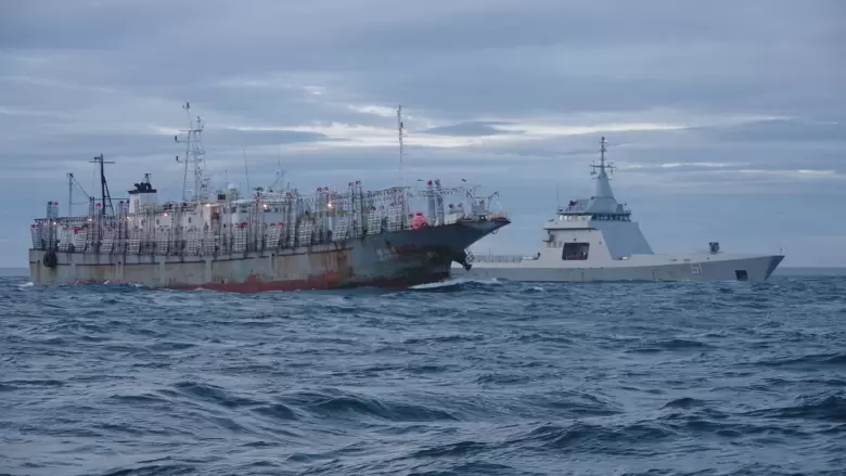 Barco pesquero chino