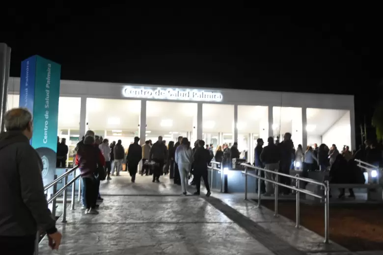Inauguración del Centro de Salud de Palmira