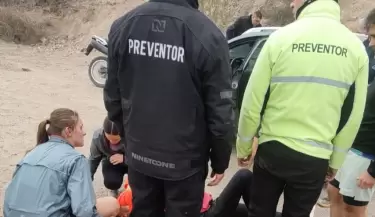 Deportista accidentada