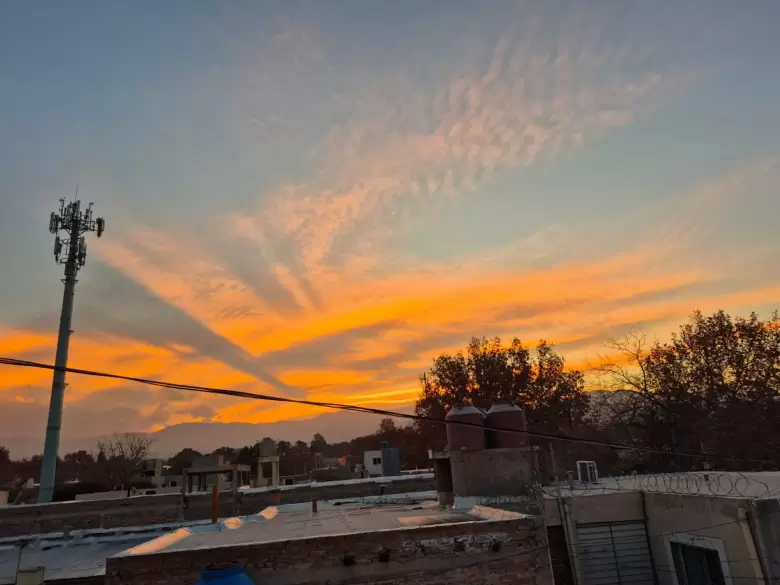 Atardecer en Mendoza