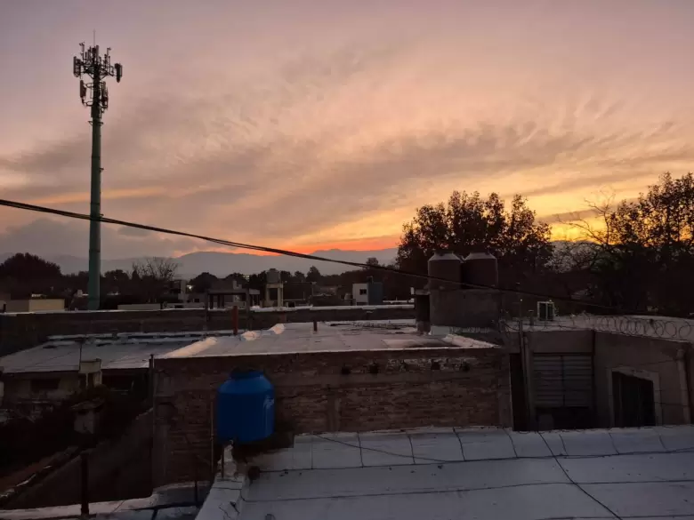 Atardecer en Mendoza