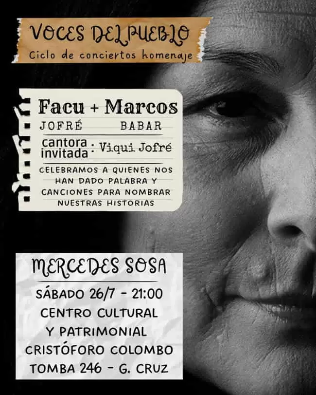 homenaje mercedes sosa