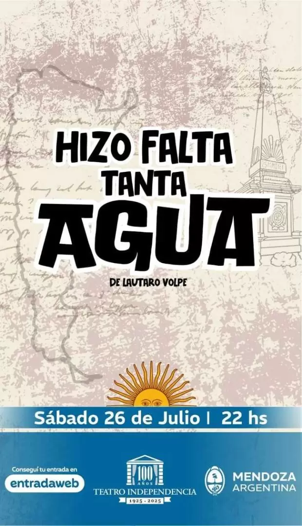 hizo falta tanta agua