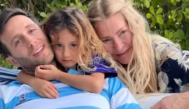 cris morena y su familia