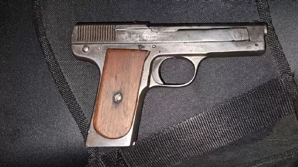 Arma secuestrada