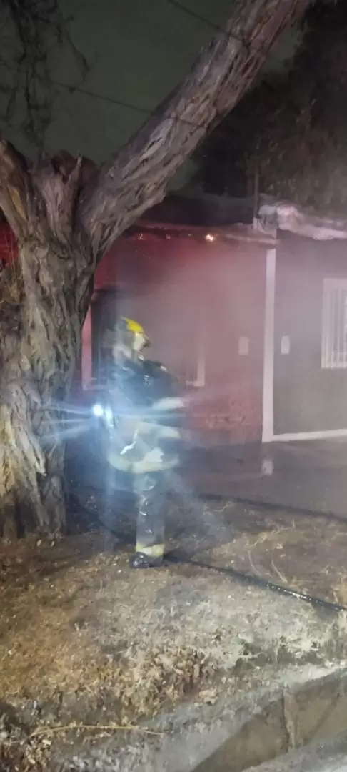 Incendio en Godoy Cruz