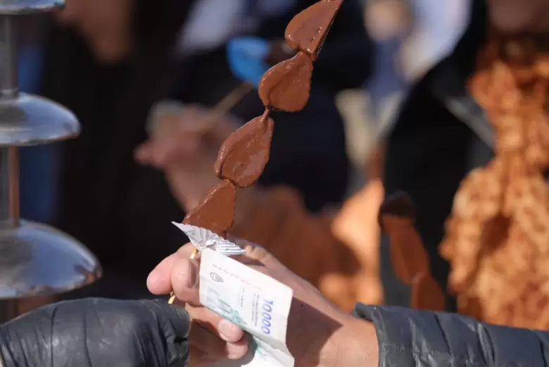 Chocolate entre Vi�as-Jun�n