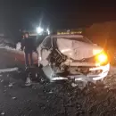 Fuerte siniestro vial en Luján de Cuyo: dos vehículos chocaron de frente en la ruta 7