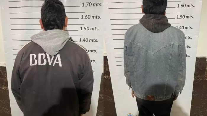 Operativo en Las Heras