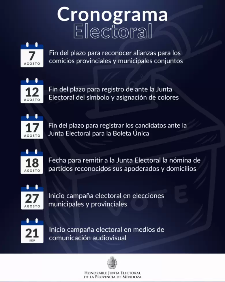 calendario electoral