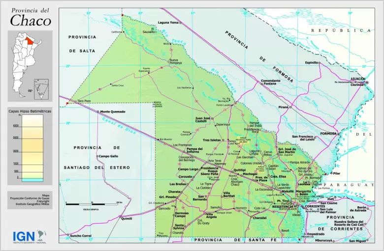 provincia del chacho