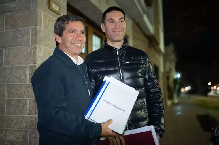 Andr�s Lombardi y Facundo Correa Llano