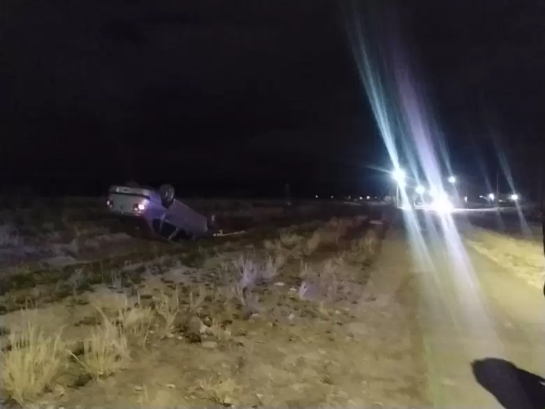 vuelco en San Carlos