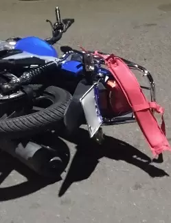 choque de motos en Ciudad