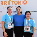 La intendenta de Santa Rosa corri� por primera vez sus 10K en �acu�an