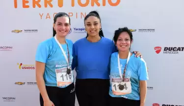 La intendenta de Santa Rosa corri� por primera vez sus 10K en �acu�an