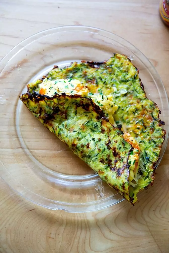 tortilla de calabacin