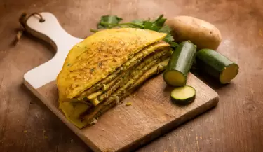tortilla de calabacin