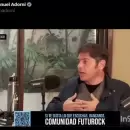 Milei y Adorni viralizaron un un video fake editado y engañoso contra Kicillof