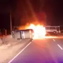 Siete heridos tras un choque frontal entre un auto y una camioneta en Tupungato