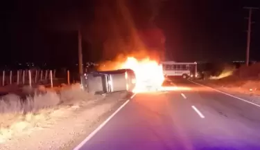 Accidente en Tupungato Ruta 89