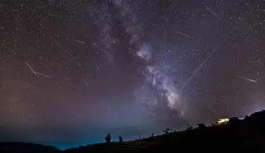 lluvia de estrellas
