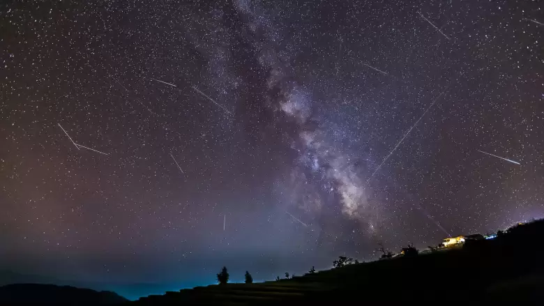 lluvia de estrellas
