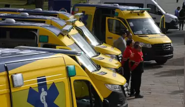 presentaci�n de ambulancias