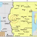 Volvió a temblar muy cerca del Cerro Mercedario y repercutió en todo el norte de Mendoza
