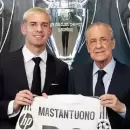 Mastantuono fue presentado en el Real Madrid y sorprendi� al elogiar a un ex Barcelona