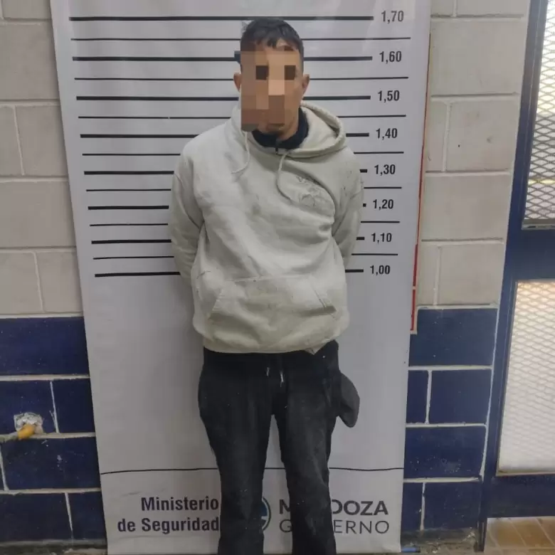 detenido en Las Heras
