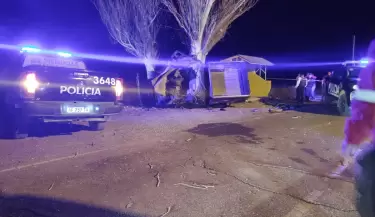 accidente en Lavalle-dos muertos